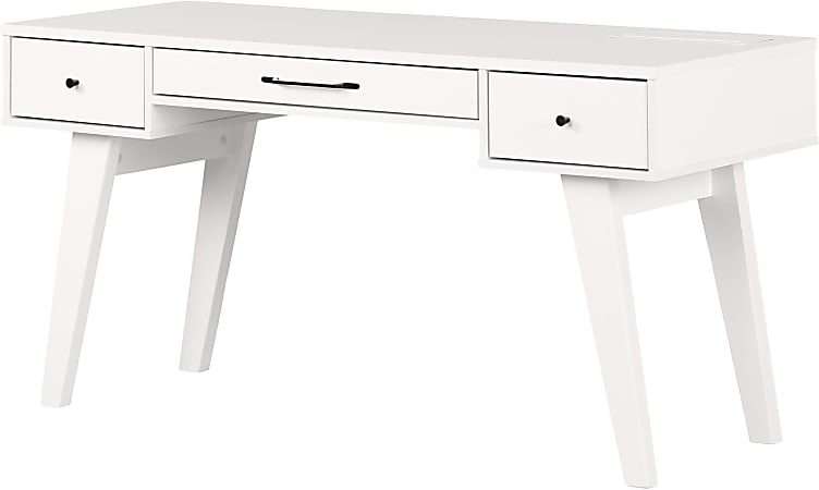 South Shore Helsy 60"W Computer Desk With Power