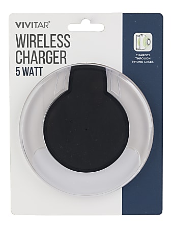 Vivitar Wireless Charger Pad, White, NIL7001-NOC-STK-24