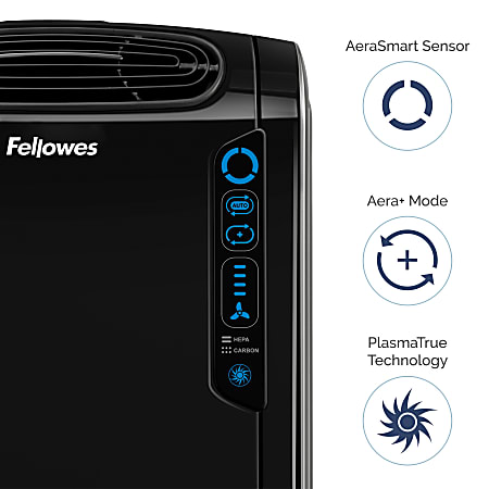 Fellowes AeraMax 190 HEPA 4 Stage Air Purifier 200 400 Sq. Ft