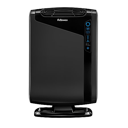 Fellowes® AeraMax® 290 True HEPA Air Purifier, Large Office, 300-600 Sq. Ft. Coverage, Black