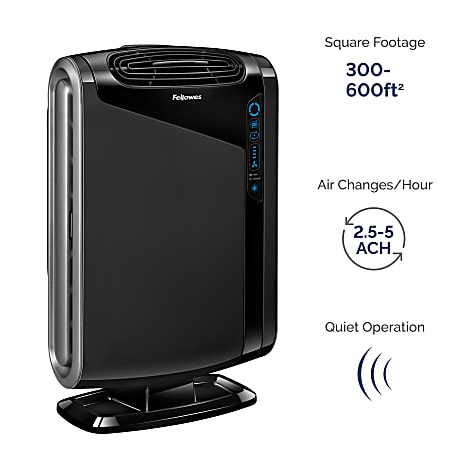 Fellowes AeraMax 290 True HEPA Air Purifier Large Office 300 600