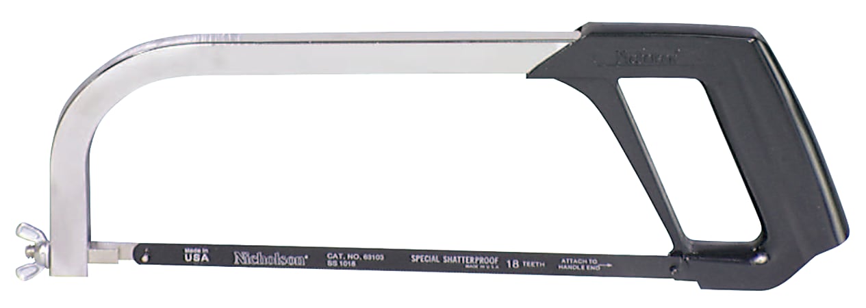 General Purpose Hacksaw Frame, 10 in Blade