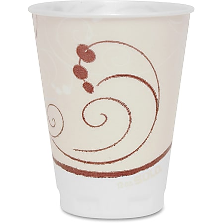 Solo Cup Cozy Touch 12 oz. Insulated Cups 12 fl oz 100 Pack Beige Foam Hot  Drink Cold Drink Beverage - Office Depot
