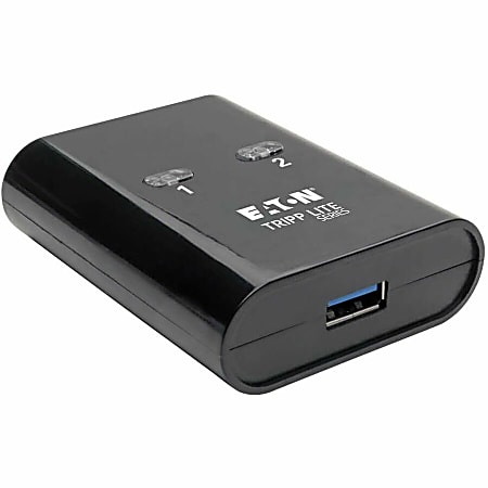 Eaton Tripp Lite Series 2-Port USB 3.x (5Gbps) Peripheral Sharing Switch - USB - External - 2 USB Port(s) - 2 USB 3.0 Port(s)