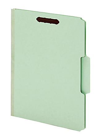 Pendaflex® Pressboard Expanding Folders, 1" Expansion, 8 1/2" x 14", Legal, Green, Box of 25