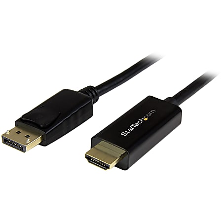 StarTech.com 10' DisplayPort To HDMI Adapter Cable