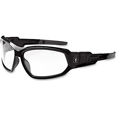 Ergodyne LOKI Clear Lens Black Safety Glasses // Sunglasses