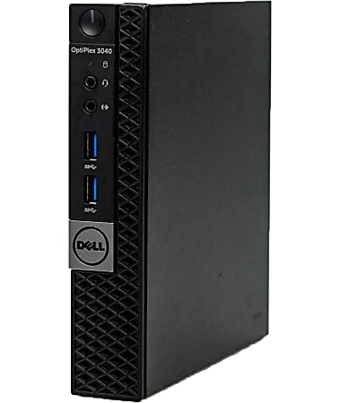 Dell™ Optiplex 3040 Micro Refurbished Desktop, Intel® Core™ i5, 16GB Memory, 512GB Solid State Drive, Windows® 10, RF610583