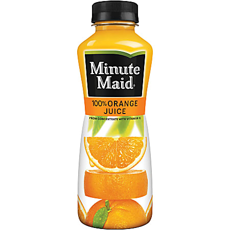 Minute Maid Orange Juice, 12 Oz, Pack Of 24