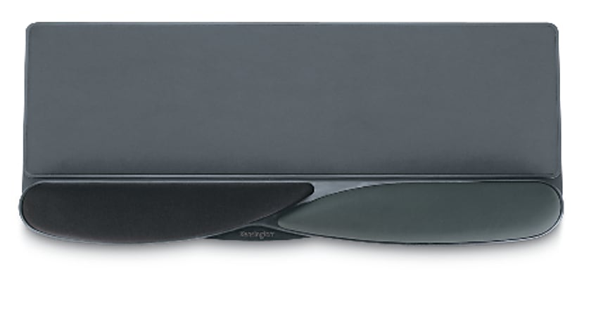 Kensington® Keyboard Wrist Pillow Platform, Black, 62820