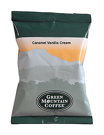 Green Mountain Coffee® French Roast Coffee, Caramel Vanilla Cream, 2.2 Oz, Box Of 50