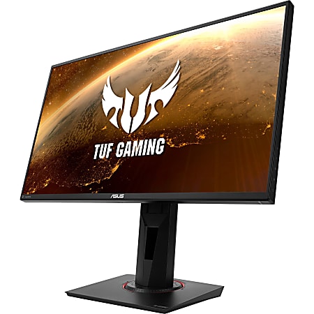 TUF VG259QR 25" Class Full HD Gaming LCD Monitor - 16:9 - Black - 24.5" Viewable - In-plane Switching (IPS) Technology - LED Backlight - 1920 x 1080 - 16.7 Million Colors - Adaptive Sync - 300 Nit Typical - 1 ms MPRT - 165 Hz Refresh Rate - HDMI