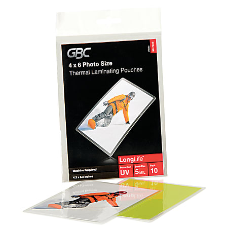 Swingline GBC LongLife Thermal Laminating Pouches