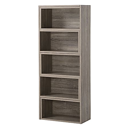 Homestar North America Expandable Bookcase, Reclaimed Wood