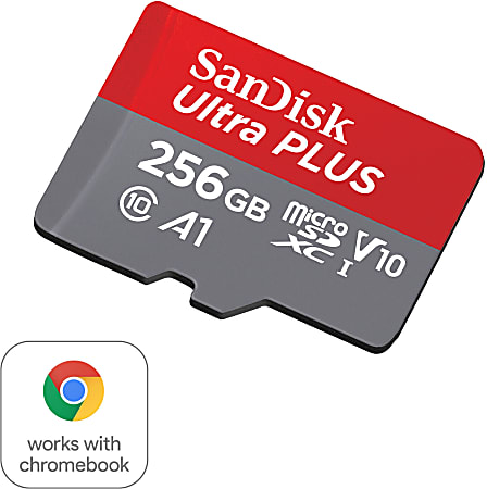 SanDisk Ultra Chromebook microSD UHS-I U1 256 Go + Adaptateur SD - Carte  mémoire - LDLC