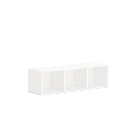 HON Mod Wall Mounted Storage | Open | 48"W | Simply White Finish - 48" x 14"39.8" - Finish: Simply White