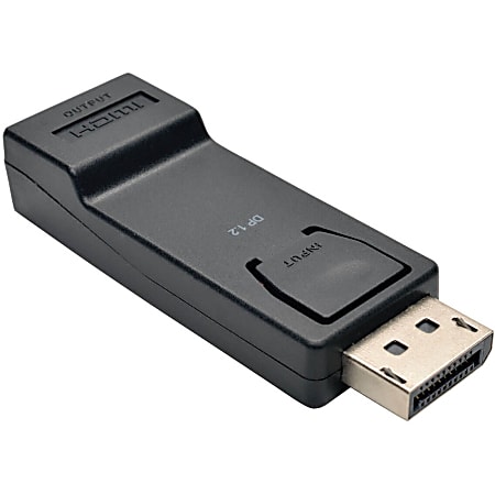 Eaton Tripp Lite Series DisplayPort to HDMI Adapter DP to HDMI Compact 4K x 2K @ 24/30Hz M/F DPort 1.2 - P136000UHDV2