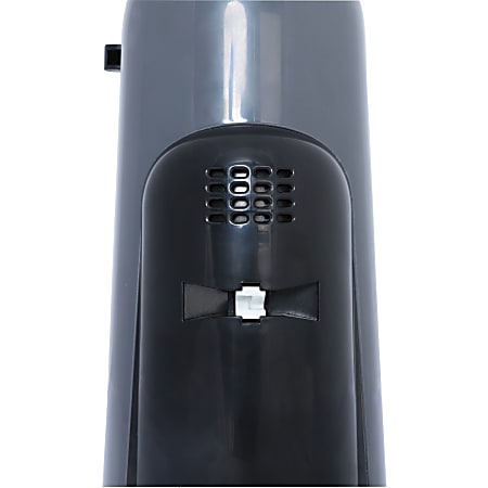 Brentwood J-30B Tall Electric Can Opener With Knife Sharpener & Bottle Opener, Black/Gray