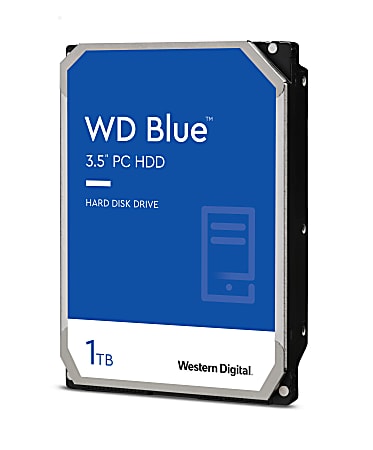 Western Digital 3.5 Internal Hard Drive 1TB Blue - Office Depot