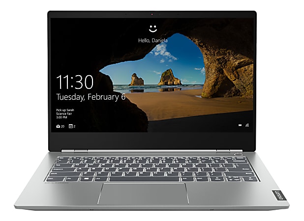 Lenovo™ ThinkBook® Laptop, 14" Screen, Intel® Core™ i7, 8GB Memory, 256GB Solid State Drive, Windows® 10 Pro