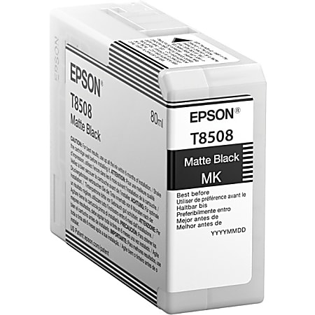 Epson UltraChrome HD T850 Original Inkjet Ink Cartridge - Matte Black Pack - Inkjet