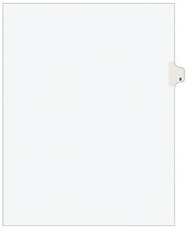 Avery® Individual Legal Dividers Avery® Style, Letter Size,