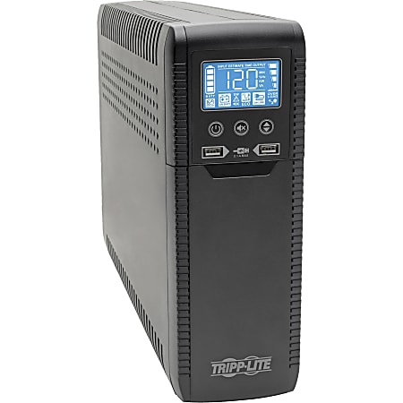 Eaton Tripp Lite Series 1440VA UPS Eco Green Battery Back Up AVR 120V USB Energy Star Line Interactive - ECO1500LCD