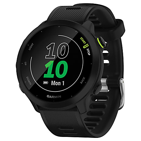 Garmin Forerunner 55 Running Watch, Black