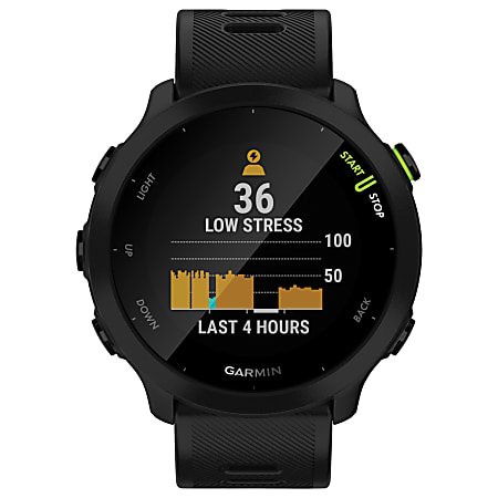Garmin Forerunner 55 Running Watch, Black
