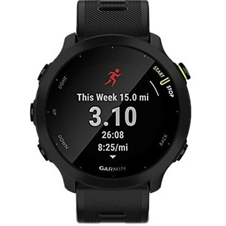 Garmin Forerunner 55 Running Watch Black - Office Depot