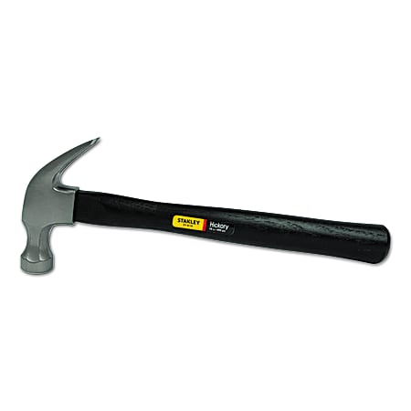 Stanley Tools Curved Claw Hammer 1 lb - Office Depot