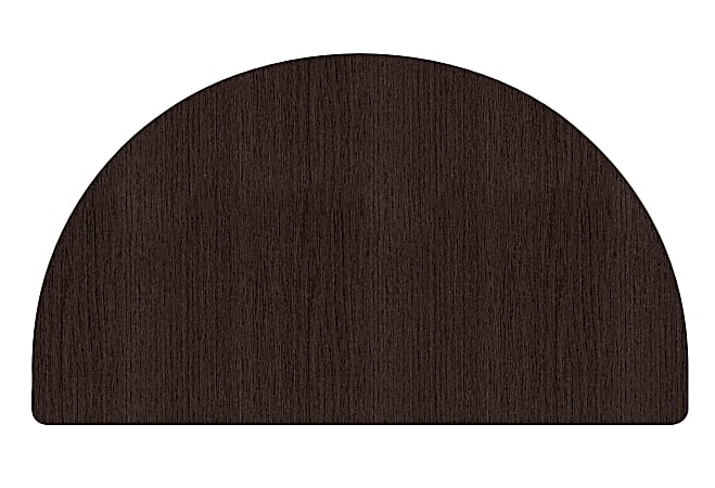 WorkPro® Flex Collection Half Round Table Top, Espresso