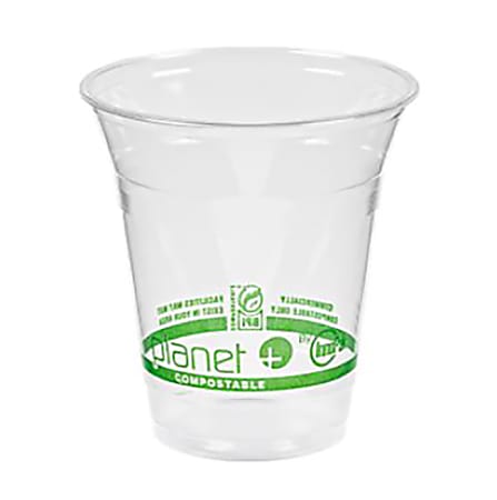 StalkMarket Planet+ Compostable Cold Cups, 12 Oz, Clear, Pack Of 1,000 Cups