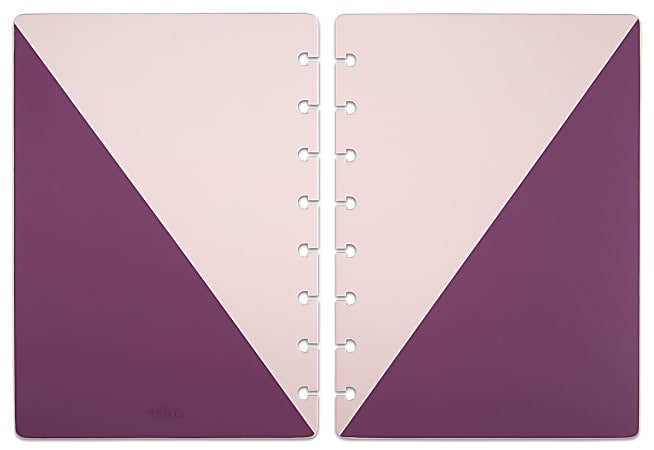 Discbound Notebook - Junior LEATHER Cover - PINK – DiscboundMarketplace