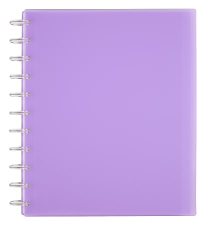 TUL® Discbound Student Notebook, Letter Size, 3-Subject, Purple