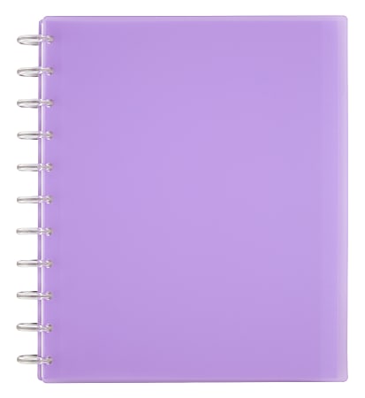 TUL® Discbound Student Notebook, Letter Size, 3-Subject, Purple
