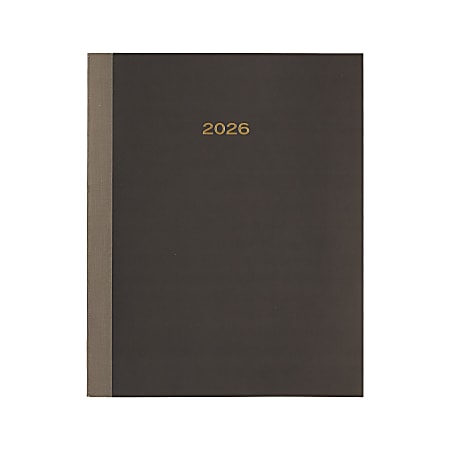 2026 Organized by Happy Planner Monthly/Weekly Classic Book Bound Soft Planner, 7-3/4" x 9-3/4", Midnight, January To December, PB0006C003