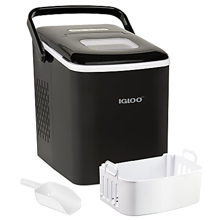 Igloo Portable Ice Makerhandle Black, How Much Is A Countertop Ice Maker