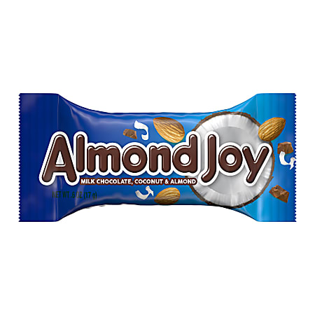Almond Joy Snack Size Candy Bars, 20.1 Oz, Pack Of 2 Bags