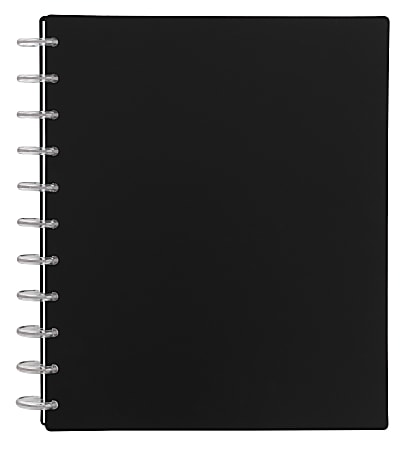 TUL® Discbound Student Notebook, Letter Size, 3-Subject, Black