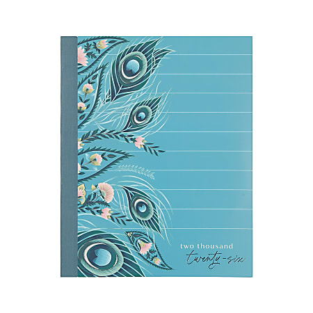 2026 Organized by Happy Planner Monthly/Weekly Classic Book Bound Soft Planner, 7-3/4" x 9-3/4", La Plume, January To December, PB0006C010