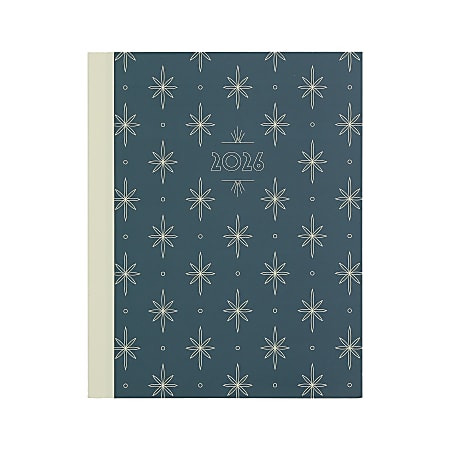 2026 Organized by Happy Planner Monthly/Weekly Classic Book Bound Soft Planner, 7-3/4" x 9-3/4", Delicate Deco, January To December, PB0006C011