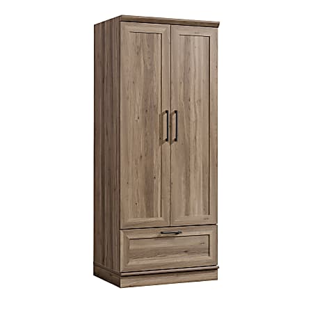 Sauder Homeplus Storage Cabinet Closet 2 Shelves Salt Oak - Office