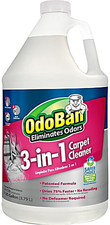 OdoBan 3-In-1 Carpet Cleaner, 1 Gallon