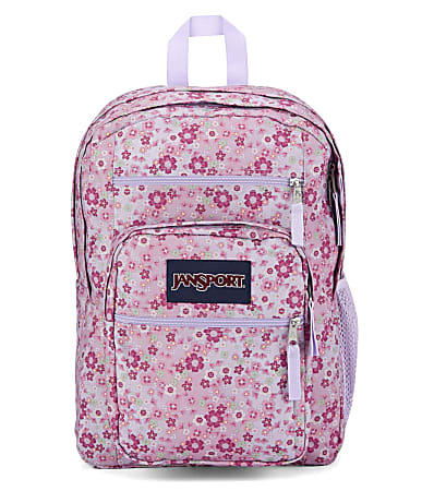 Jansport Big Student Backpack 70percent Recycled Baby Blossom