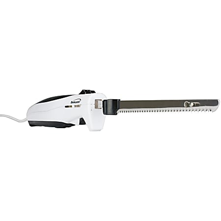 Brentwood Electric Carving Knife 7 12 White - Office Depot