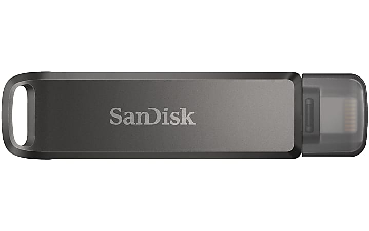 SanDisk iXpand Flash Drive Luxe For iPhone and USB Type C Devices