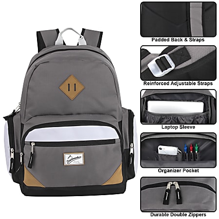 Trailmaker Multi-Pocket Backpacks With 15