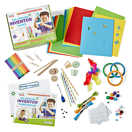 Hand2Mind The Ultimate Inventor Toolkit, Multicolor