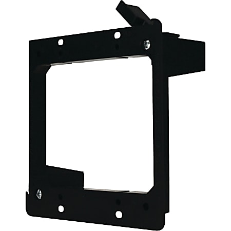 DataComm Mounting Bracket for Wall Plate - Black